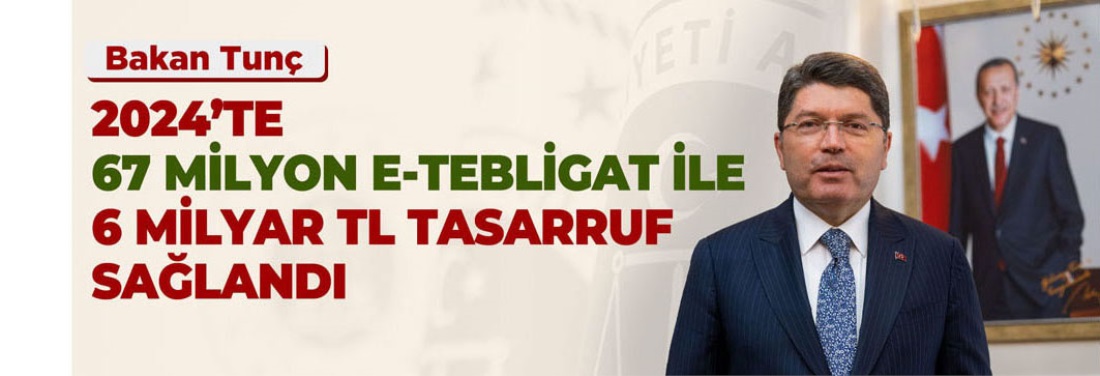 ÇEVRECİ UYGULAMA E-TEBLİGAT İLE BİR YILDA 39 BİN AĞAÇ KESİLMEKTEN KURTARILDI